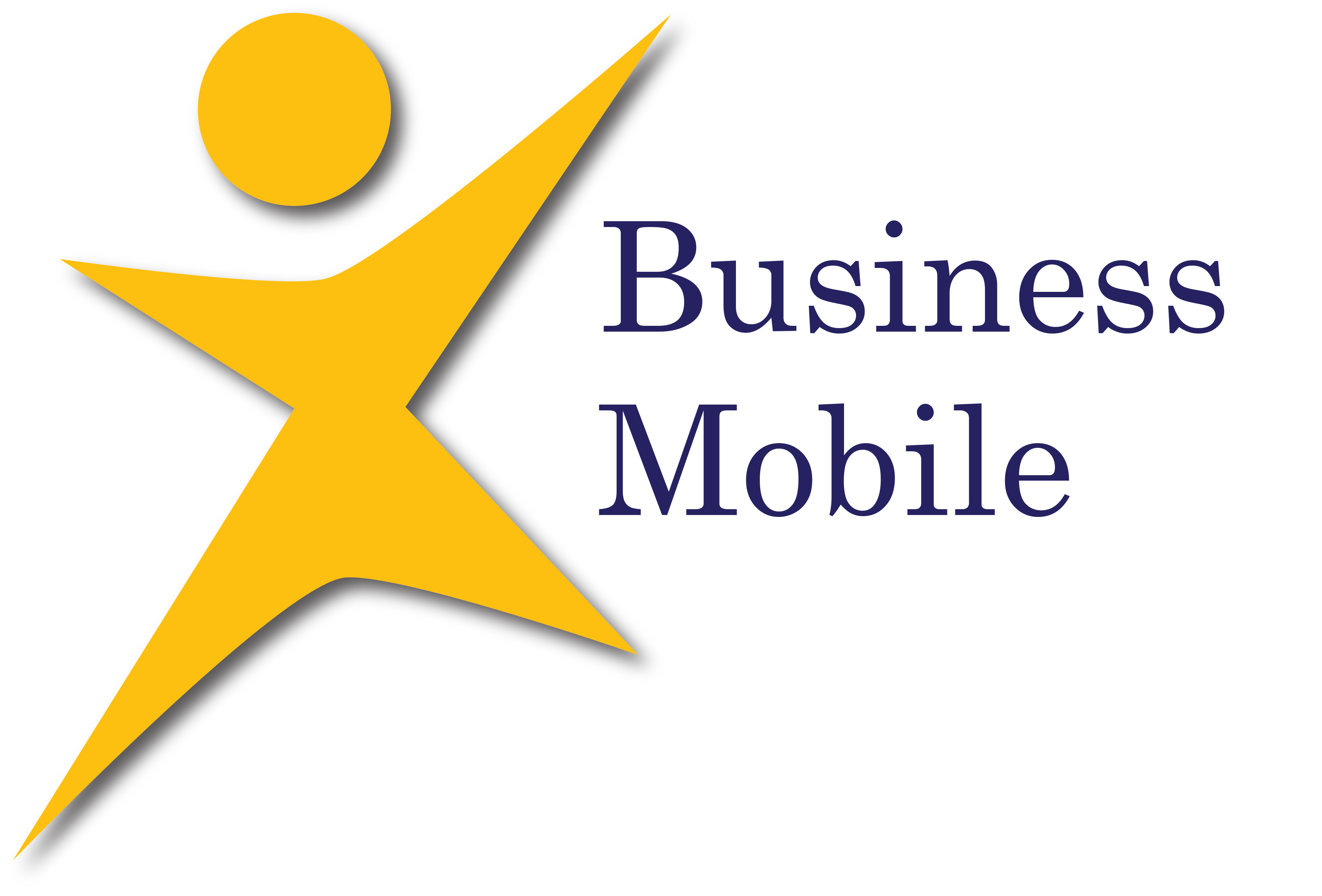 business mobile, logo