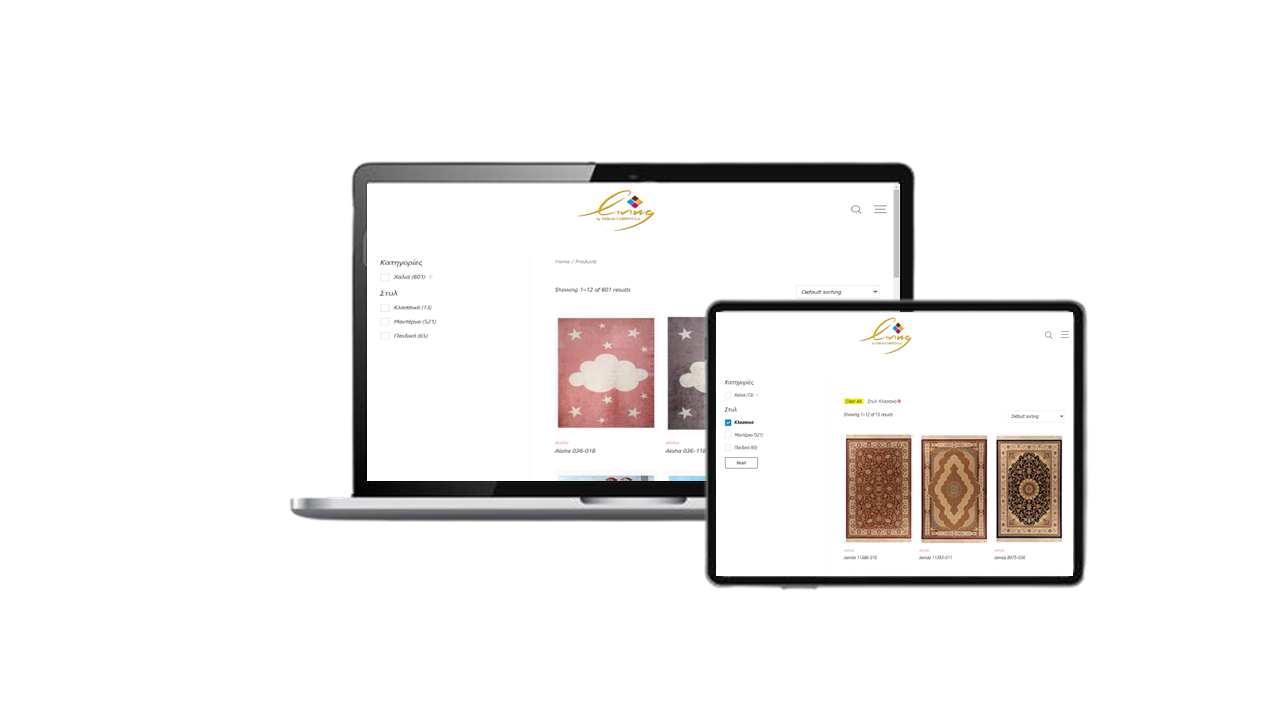 b2c, eshop, portal, tzikas